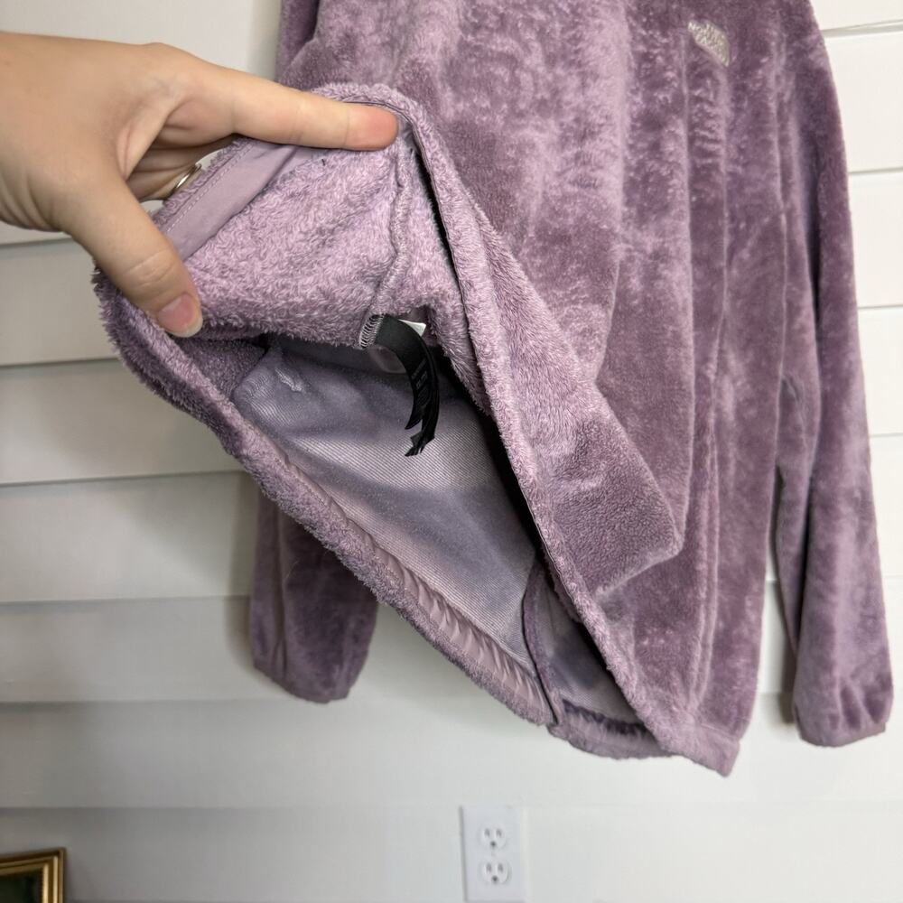 The North Face Osito Fleece Jacket Women's XXL Full Zip Purple - Picture 5 of 9